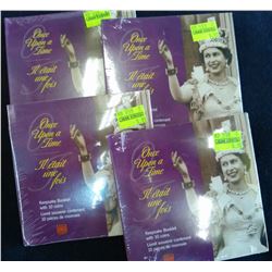 50 cents 2002P Once Upon a Time Keepsake Booklet with 10 coins. Lot of 4 unopened booklets.