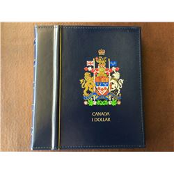 Canada 1 dollar vista album: Loonie and Voyageur dollars from 1968 to 2013.
