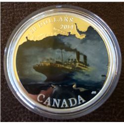 20 dollars 2014 fine silver R.S.M. Express of ireland