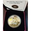 Image 1 : 20 dollars 2014 fine silver coin- Iconic Polar Bear