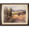 Image 1 : Jennie Tomao Landscape Large Framed Art Print