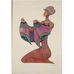 Albert Fennell : Shanna's Shawl African Art Print