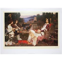 Saint Cecilia by John William Waterhouse Fine Art Print