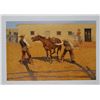 Image 1 : His First Lesson by Frederic Remington Fine Art Print