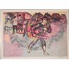 Image 1 : Finsitzer Signed Artist Proof Print -Artist in Village