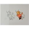 Image 2 : 4) Cels Cheerios Oringinal Drawing Animation Many Faces