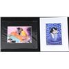 Image 1 : 2 Cute Cat Photo Prints Matted -Kitten in Mug, Massage