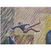 Image 2 : Charles Charlot Signed Artist Proof Print Figure & Kite