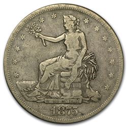 1873-1878 TRADE DOLLAR F-15