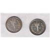 Image 2 : Great Britain 1841 and 1886  Maundy 1 Pence. Mint state condition