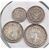 Image 1 : Great Britain 1904  Maundy Set Edward VII 4-coin. Mint state