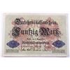Image 1 : 1914 Germany 50 Mark.  6 digit serial number, EF