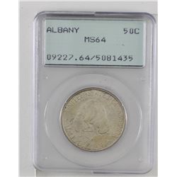 United States 1936 Albany half dollar PCGS MS64.