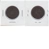 Image 1 : Newfoundland 1-cent 1888 in VF-EF condition. A deep chocolate brown coin with consistent fields.