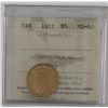 Image 1 : Gold 1912 $5 ICCS Certified MS60.