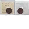 Image 1 : 1-cent 1859 large  wide 9/8 variety ICCS VF20