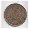 Image 2 : 1-cent 1859 wide 9 over 8 ICCS VF30