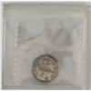 Image 2 : 5-cent 1945 ICCS AU-55, Partial Chrome (reverse is missing chrome)