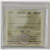 Image 1 : 5-cent 1881H Mint State Victorian coin. ICCS certified MS63. A nice clean soft white coin with excep