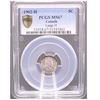 Image 1 : 5-cent 1902H Large H PCGS Certified MS67!! A Superior grade coin with Choice bull's eye toning and c