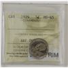 Image 1 : 5-cent 1929 ICCS MS-65, Near Rim