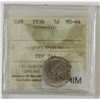 Image 1 : 5-cent 1936 ICCS MS-64, Far Rim