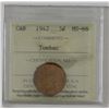 Image 1 : 5-cent 1942 Tombac ICCS Certified MS66!. A deep golden amber colour with near flawless fields. Tied 