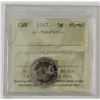 Image 1 : 5-cent 1957 ICCS PL67. Solo highest graded