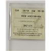 Image 3 : 10-cent 1875H NGC VF35, cross graded ICCS VF30