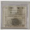 Image 1 : 10-cent 1885 obv 5 ICCS G4