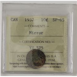 10-cent 1937 ICCS SP65 Mirror.