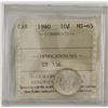 Image 1 : 10-cent 1940 ICCS MS65. Blast white with a hint of cameo on the portrait
