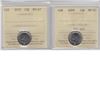 Image 1 : 10-cent 2009 & 2010 ICCS MS67.  Both tied for the finest known. 2pcs