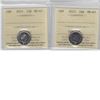 Image 1 : 10-cent 2012 & 2015 ICCS MS67. Tied for the finest known. 2pcs