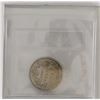 Image 2 : 25-cent 1890H ICCS Certified MS60. An exceptional coin with lots of rolling luster. Coin is has brig