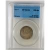 Image 1 : 25-cent 1917 CCCS MS64, cross graded ICCS MS64. Nice golden toning.