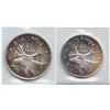 Image 2 : 25-cent ICCS 1951 High Relief MS64, 1952 High Relief MS63. 2pcs.
