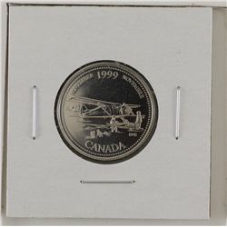 25-cent 1999 Mule November missing '25 cents' Proof-Like