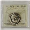 Image 1 : 50-cent 1951 ICCS PL66. Beautiful strike, nice golden toning.