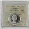 Image 1 : 50-cent 1961 ICCS PL67 Ultra Heavy Cameo. Tied for the highest known