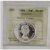 Image 1 : 50-cent 1964 ICCS PL67 Heavy Cameo