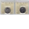 Image 1 : 50-cent ICCS 1992 MS67 NBU & 2005P MS67. 2005P is tied for finest known. 2pcs