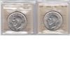 Image 1 : Silver $1 1937 & 1938 Both ICCS Certified MS60. Both coins are soft satin white with exceptional eye