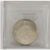 Image 2 : silver $1 1937 ICCS MS64. Bright coin with attractive lustre.
