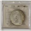 Image 1 : silver $1 1938 ICCS MS62, light toning