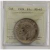 Image 1 : silver $1 1939 ICCS MS65