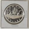 Image 1 : silver $1 1947 Pointed 7, 2xHP; UNC to BU