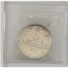 Image 2 : silver $1 1955 ICCS MS64. Blast white