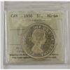 Image 1 : Silver $1 1956 ICCS Certified MS64. Lightly toned on Obverse.