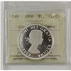 Image 1 : silver $1 1956 ICCS PL65 Ultra Heavy Cameo